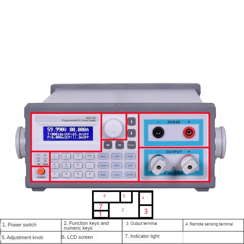 Switching Dc Power Supply 300V 1A - Laboratoryjny, regulowany zasilacz prądu stałego z
