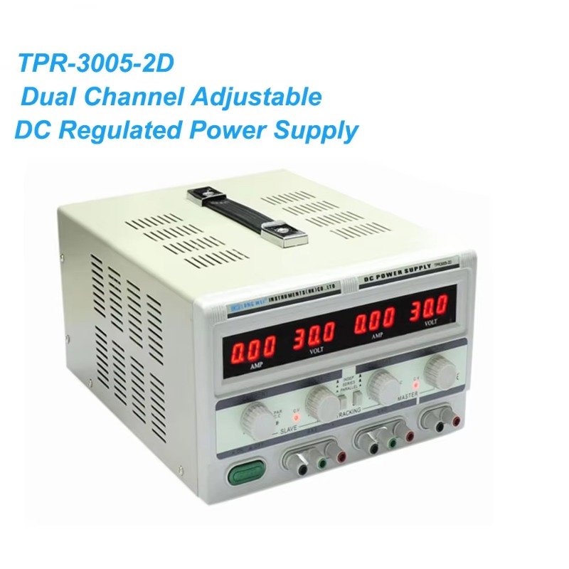 Zasilacz laboratoryjny dwukana – Dual Channel Linear Power Supply 30V 5A recenzja i cena